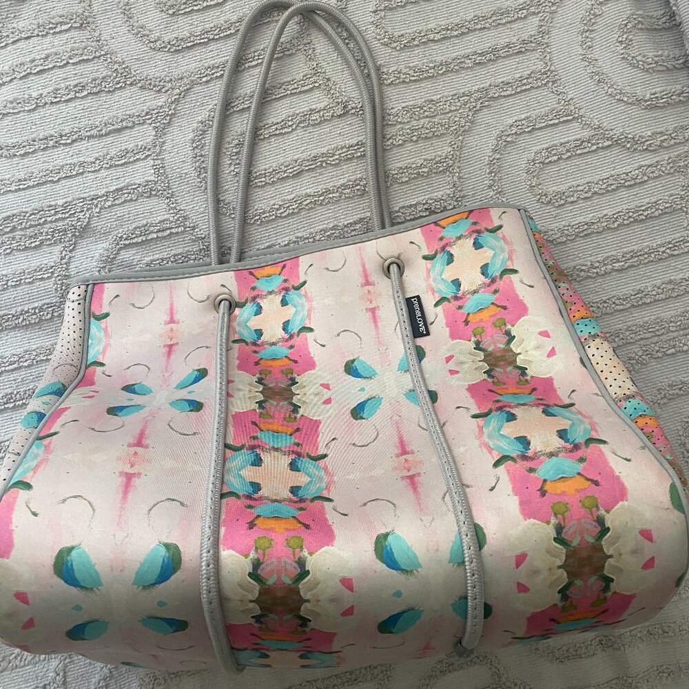 Prene LOVE Large Monet Print Tote Bag